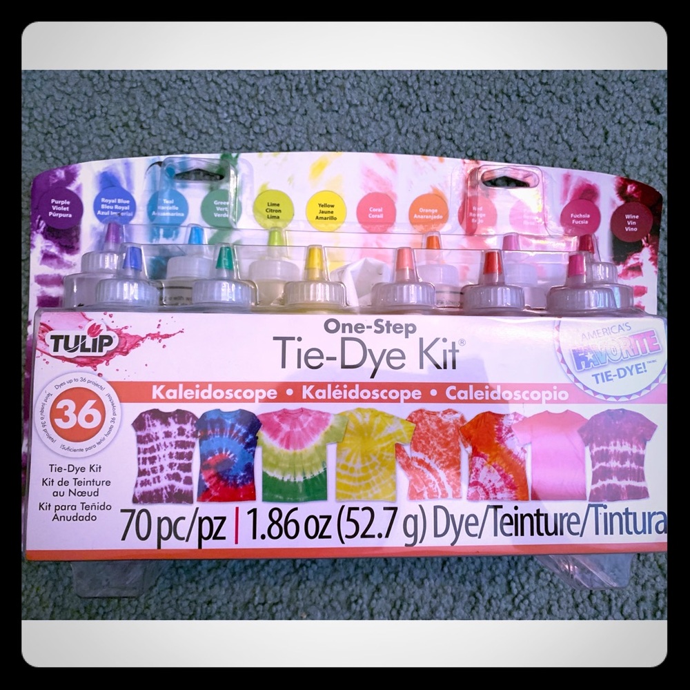 12 Color Tie-Dye Kit 🌈